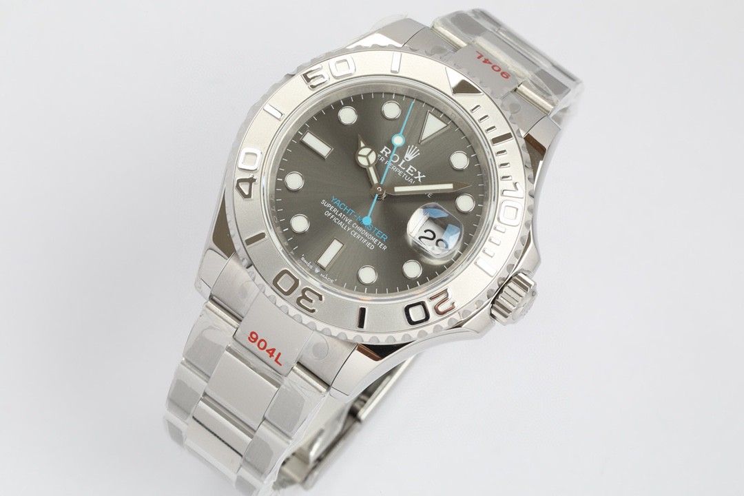 yacht master grey dial